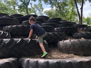 tire-pile-slides
