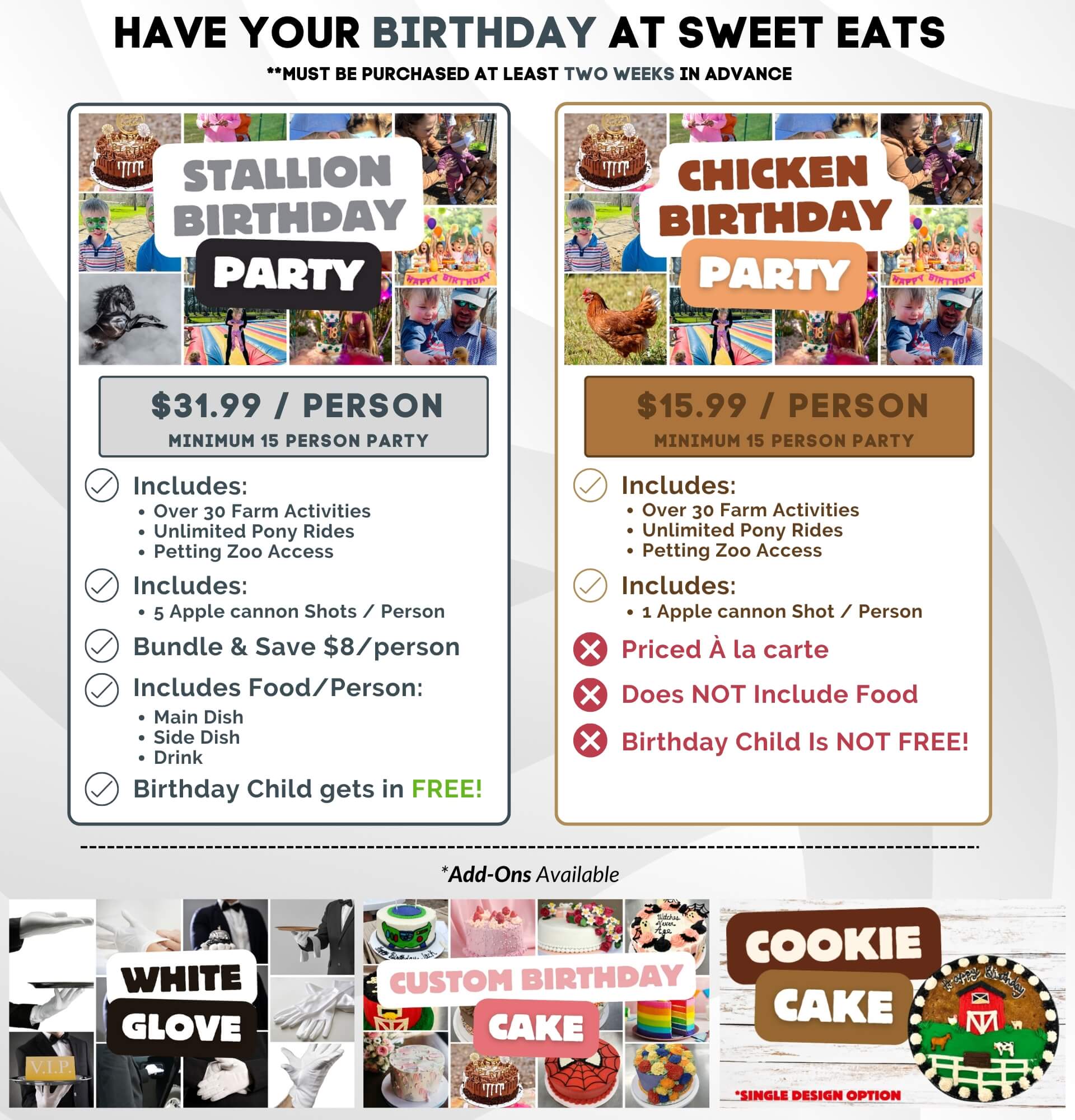 Birthday call out