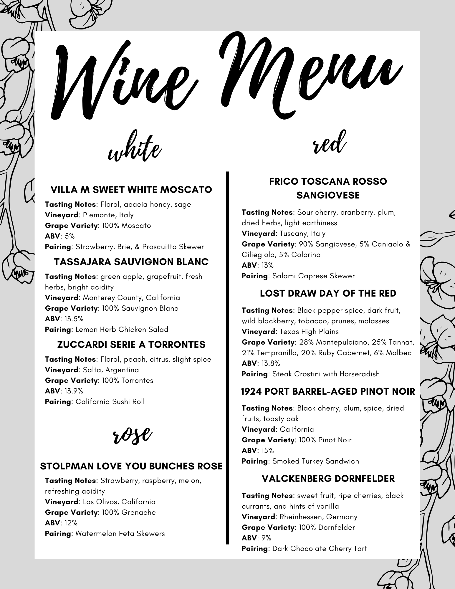 wine your way out of a sunflower field